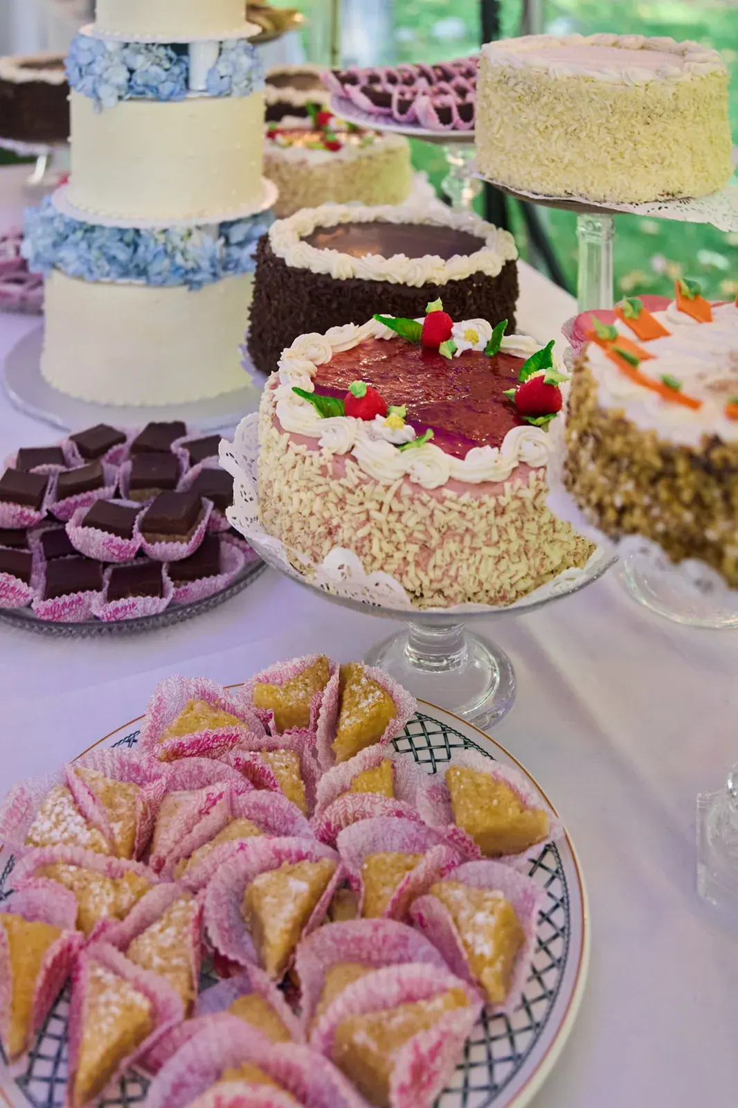 Dessert table pastries — Claire & Nick's wedding at Howe Marine, Indian River