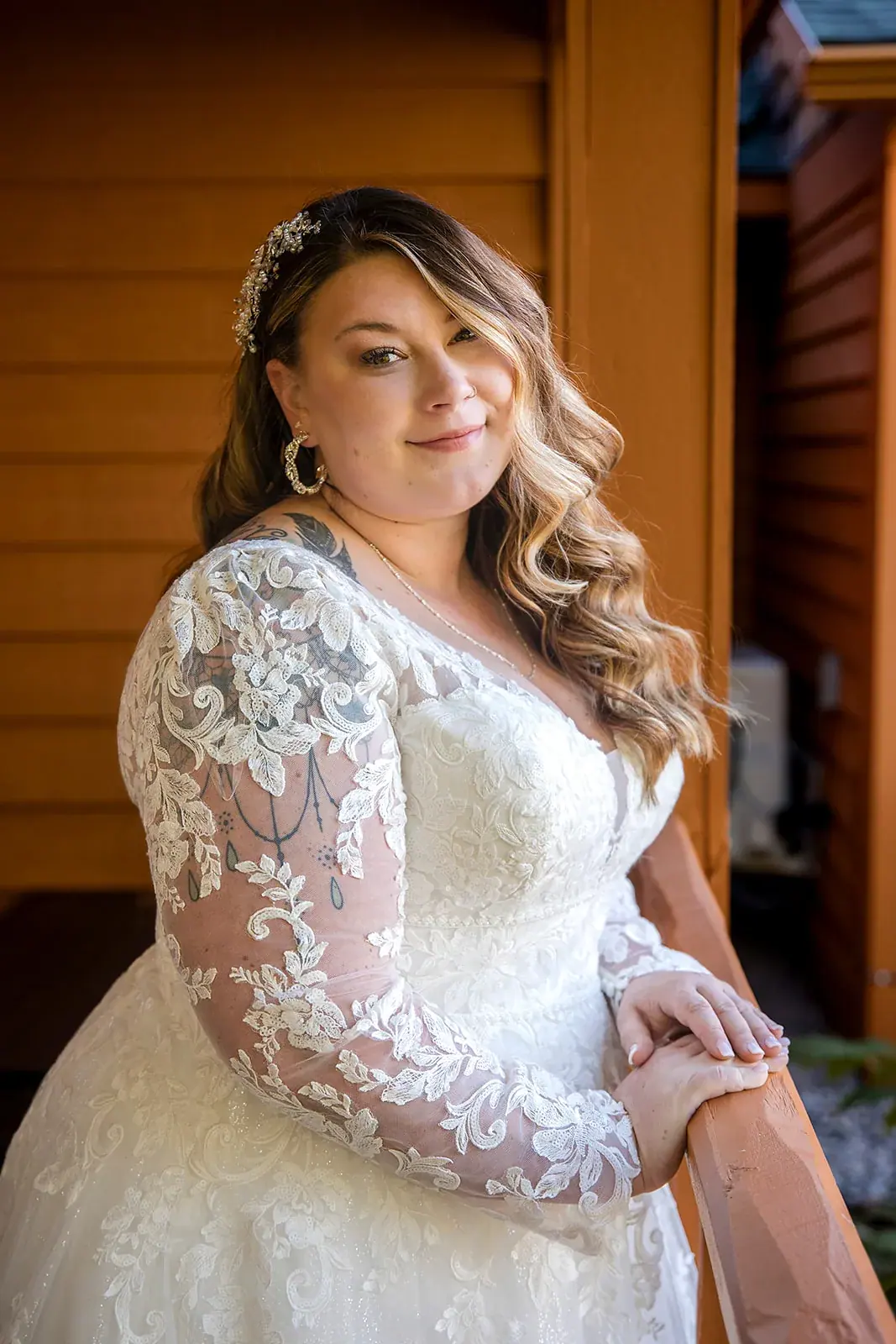 Bride getting ready window light — Heather & Jason's wedding at The Manor at Fire Tower Hill, Lewiston