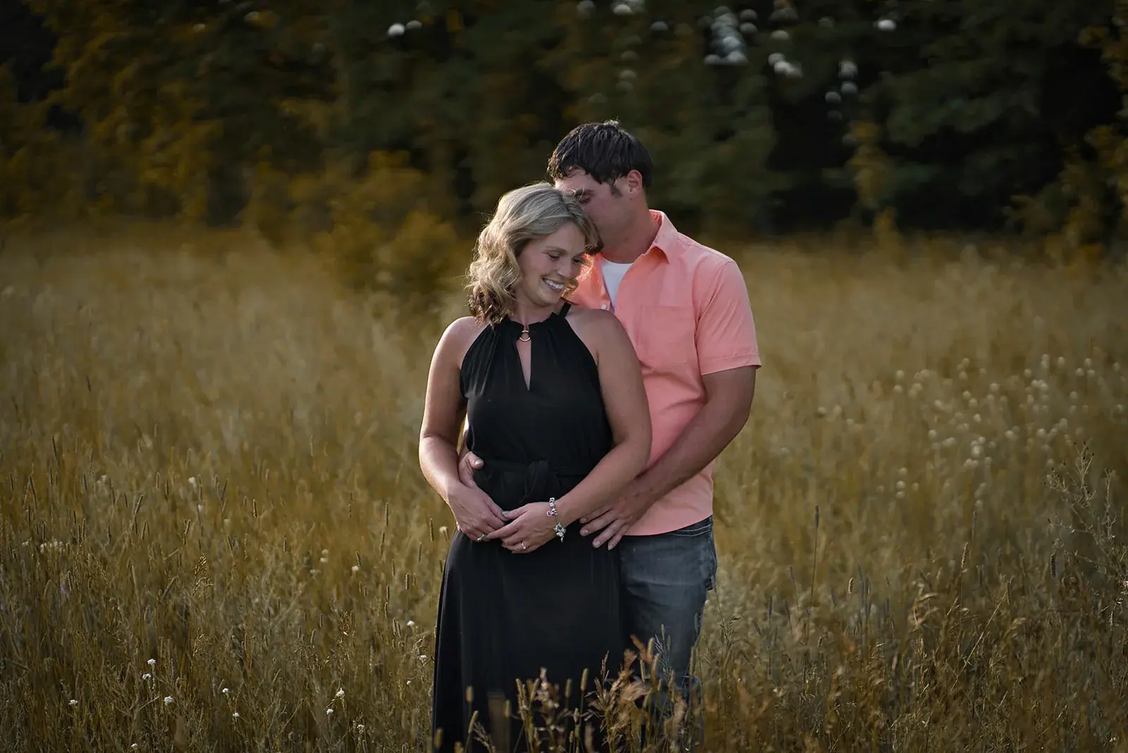 Embrace meadow — Jess & Bryce's engagement session