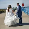 Corbyn T. on their wedding day