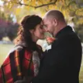 Katie S. on their wedding day